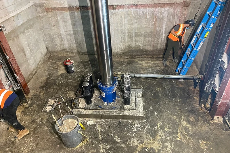 Elevator Pit Cleaning