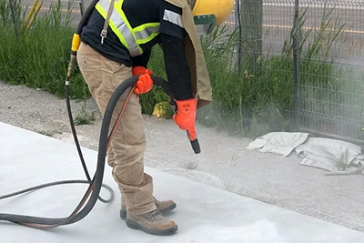 Sandblasting